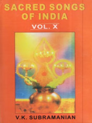 cover image of Sacred Songs of India, Volume X